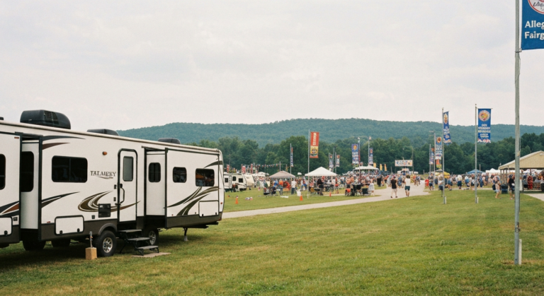 RV rental for Allegany County Fair near Cumberland MD