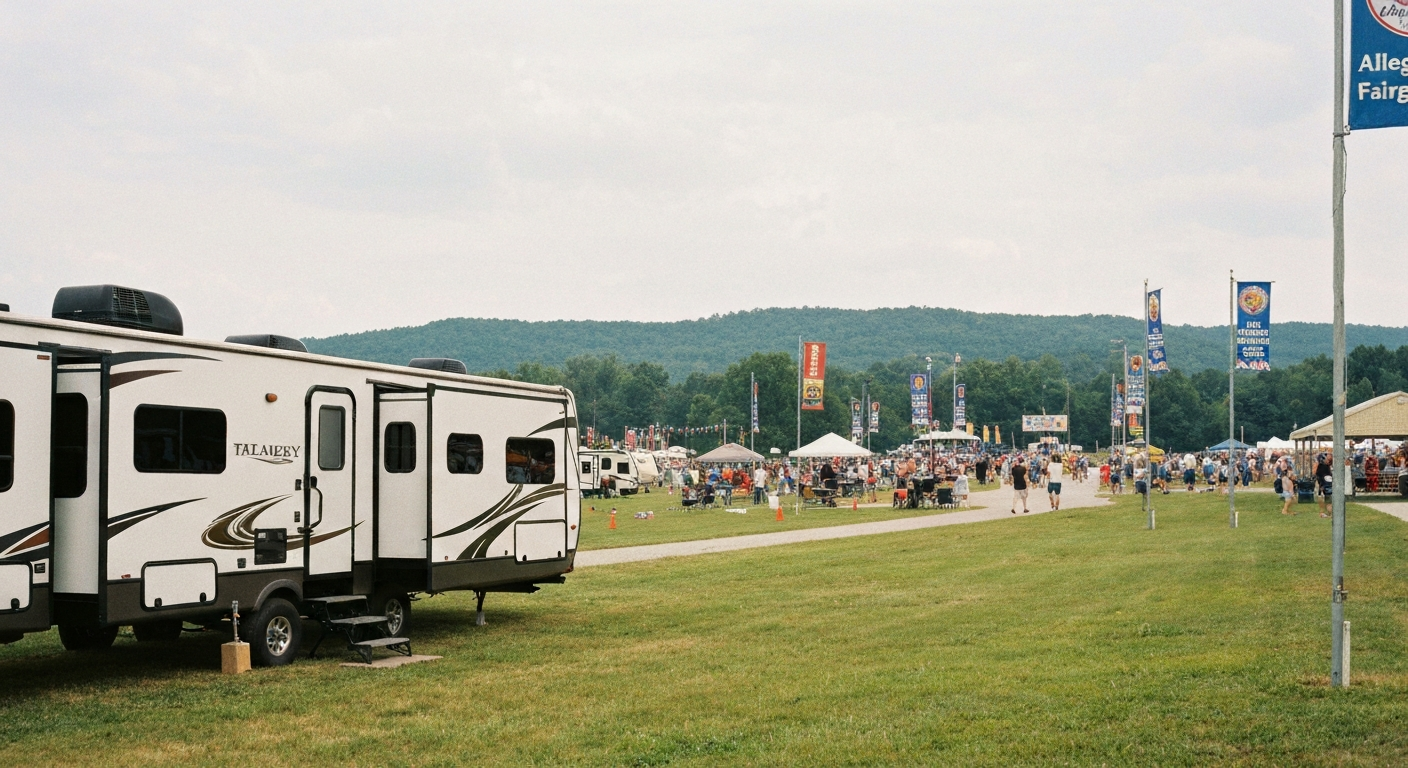 RV rental for Allegany County Fair near Cumberland
