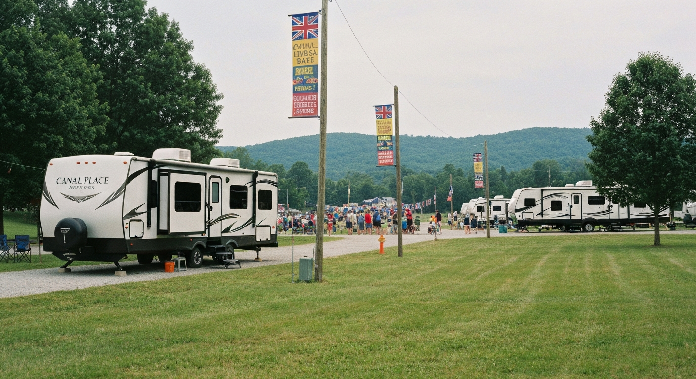 RV rental for Canal Place Heritage Days near Cumberland