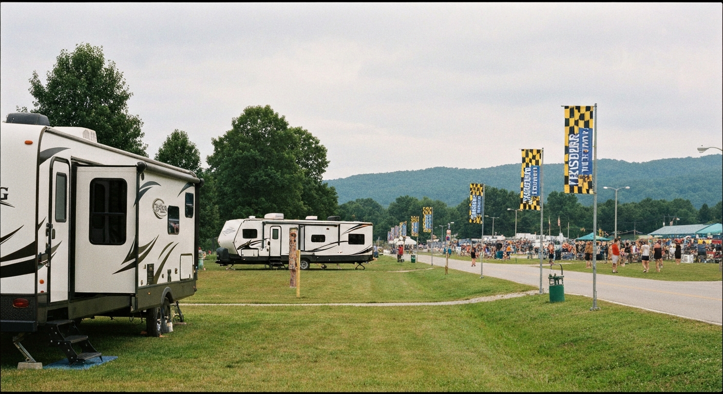 RV rental for Frostburg Mountain Maryland Festival near Cumberland