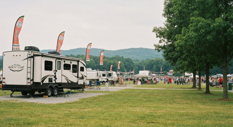 RV rental for Rocky Gap Music Festival near Cumberland MD